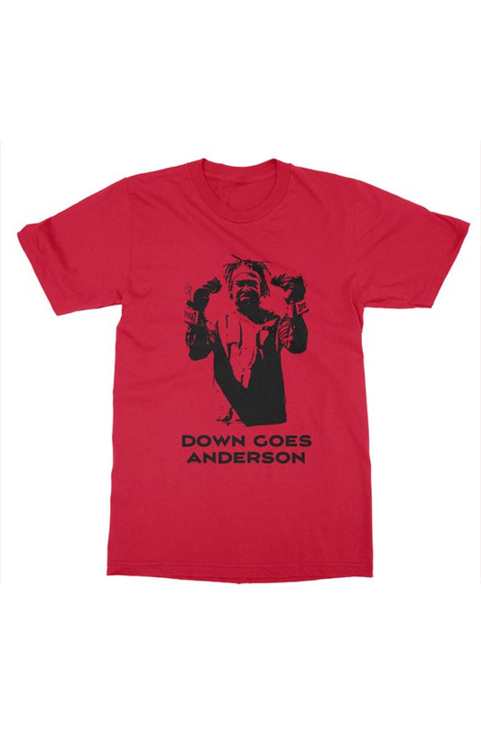 Down Goes Anderson Unisex Tee