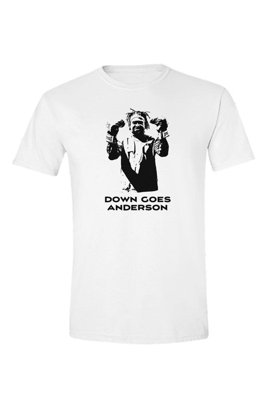 Down Goes Anderson Soft Style T Shirt